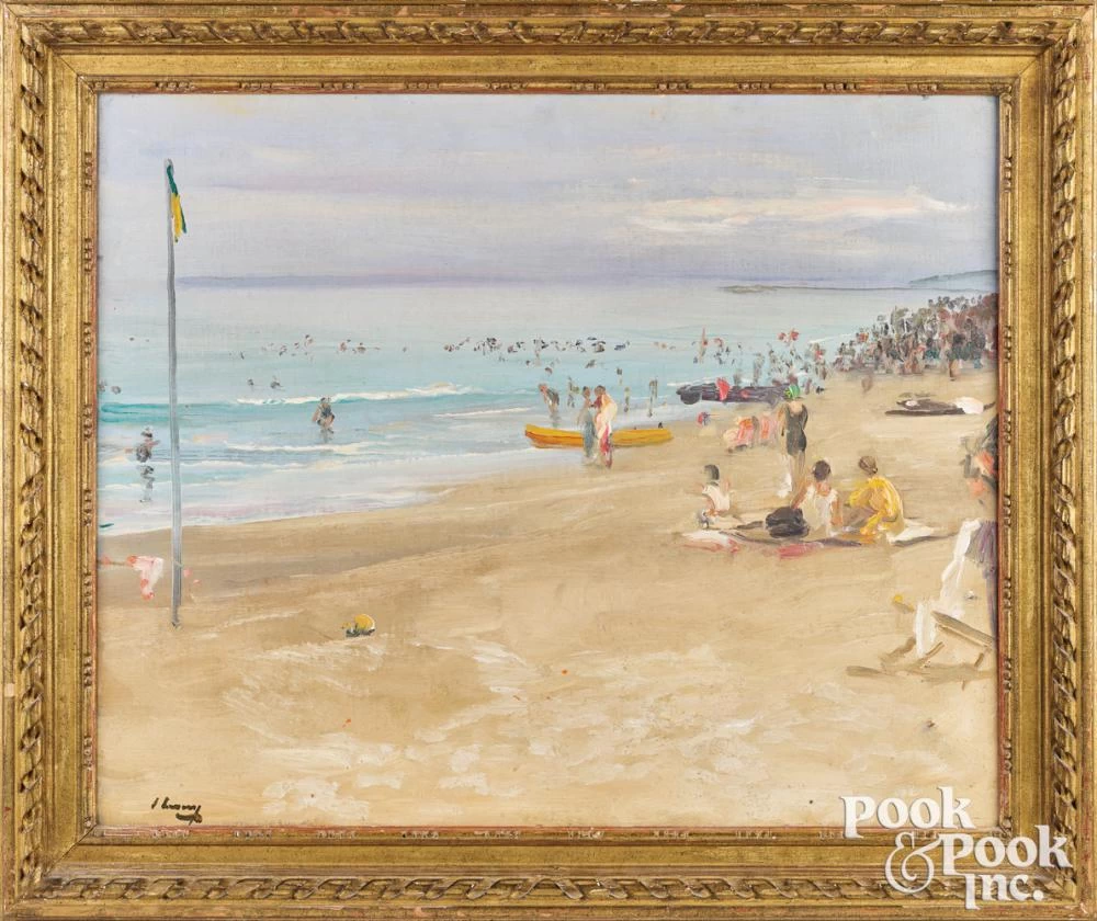 La spiaggia di Deauville - Mattina